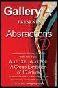 Abstractions at Gallery 7A