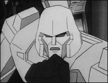 Harper as Megatron